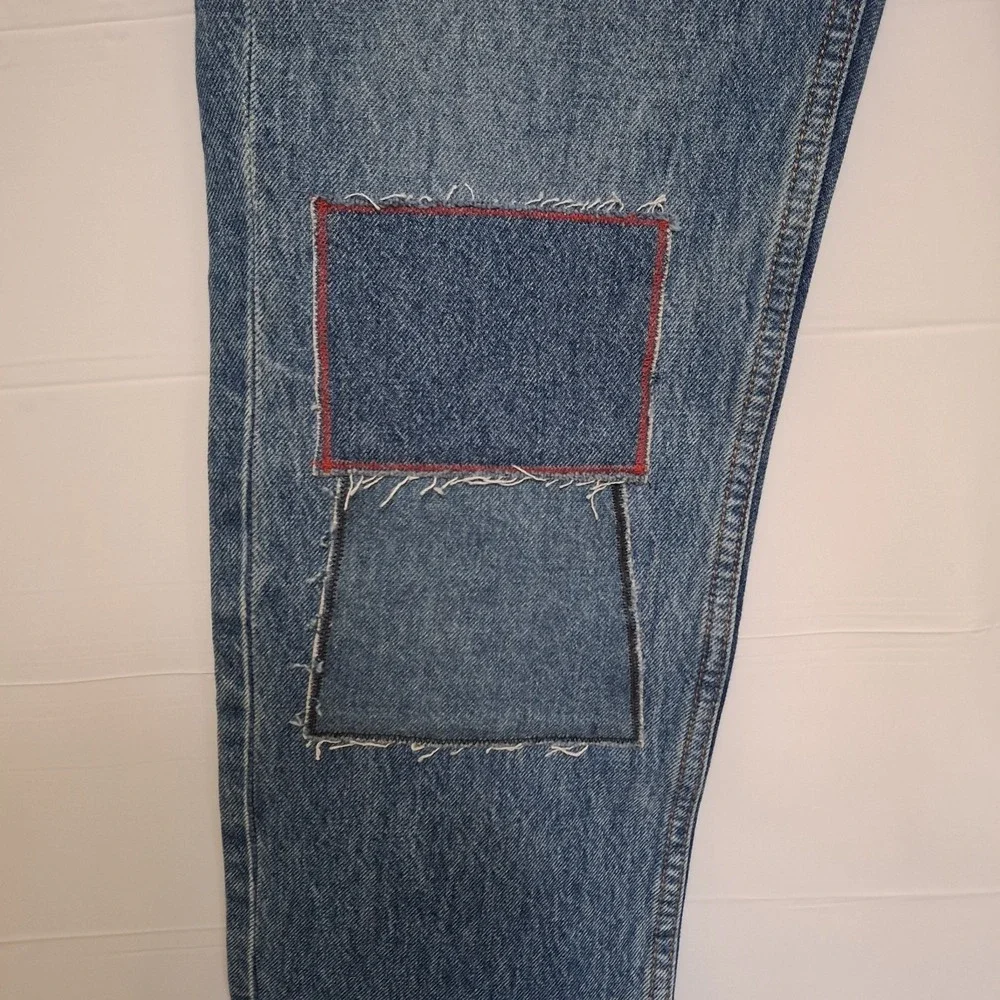 Levi's 511 Men's 33x34 (Fits 33x33) Slim Fit Jeans‎ Stretch Patchwork